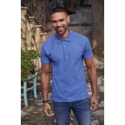 Fruit Of The Loom 65/35 Polo Purple Large