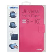 Philips DLK03033B97 Universal Folio Tablet Case Pink 9-10inch Philips DLK03033B97 Universal Folio Tablet Case Pink 9-10inch