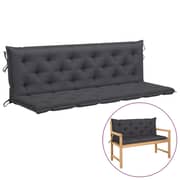 Vidaxl Cushion For Swing Chair Anthracite 180 Cm Fabric Vidaxl Cushion For Swing Chair Anthracite 180 Cm Fabric