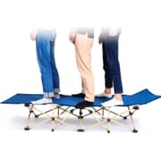 Al Saqer Camping Folding Bed Stable Portable Collapsible Foldable Camping Cot For Outdoor Indoor With Bag (multicolours)