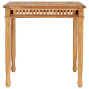 Vidaxl Garden Dining Table 80x80x80 Cm Solid Teak Wood Vidaxl Garden Dining Table 80x80x80 Cm Solid Teak Wood