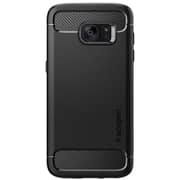 Spigen 556CS20033 Rugged Armor Case Black For Galaxy S7 Edge