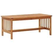 vidaXL 4 Piece Garden Lounge Set with Cushions Solid Acacia Wood vidaXL 4 Piece Garden Lounge Set with Cushions Solid Acacia Wood