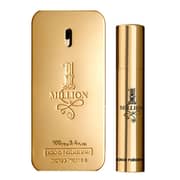 Paco Rabanne 1 Million EDT 100ml+10ml Travel Spray Giftset Men Paco Rabanne 1 Million EDT 100ml+10ml Travel Spray Giftset Men