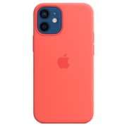 Apple iPhone 12 mini Silicone Case with MagSafe - Pink Citrus
