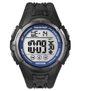 Timex T5K359 Marathon Digital Black Resin Watch Men