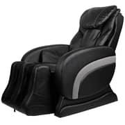 vidaXL Massage Chair Black Faux Leather vidaXL Massage Chair Black Faux Leather