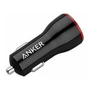 Anker Powerdrive+1 24W + USB Cable Black