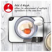 Salter 1079WHDR Electronic Digital Scale 15kg Chopping Board White