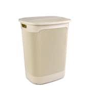Hobby Life Laundry Basket Raindrop Design Ivory