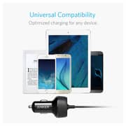 Anker Power Drive 2Port Car Charger With Micro USB Cable 0.9m Black