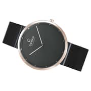 Obaku V230GXMBMB Black Quartz Men's Watch Obaku V230GXMBMB Black Quartz Men's Watch