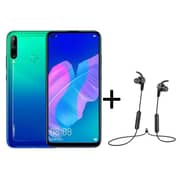 Huawei Y7p 64GB Aurora Blue 4G Dual Sim Smartphone + AM61 Wireless Headset