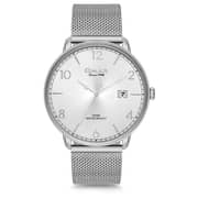 Omax Dome Series Silver Mesh Analog Watch For Men DCD003P66S Omax Dome Series Silver Mesh Analog Watch For Men DCD003P66S