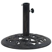 Vidaxl Umbrella Base Black And Bronze 9 Kg 40 Cm Cast Iron Vidaxl Umbrella Base Black And Bronze 9 Kg 40 Cm Cast Iron