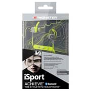Monster iSport Achieve In-Ear Bluetooth Sport Headphone Green/Grey 137088-00 Monster iSport Achieve In-Ear Bluetooth Sport Headphone Green/Grey 137088-00