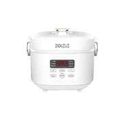 ZOLELE ZB500 Multifunctional Electric Rice Cooker With 3l Capacity Smart Low Sugar Rice Cooker Micro-computer Button Double Inner Pot 700w - White