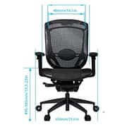 Vertagear VG-TL350-BK Gaming Series Triigger Line 350 Black Edition