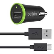 Belkin F8M668BT04 Car Charger W/ Micro USB Cable Black