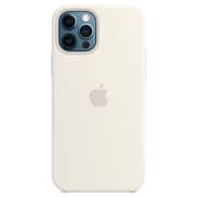 Apple iPhone 12 | 12 Pro Silicone Case with MagSafe - White Apple iPhone 12 | 12 Pro Silicone Case with MagSafe - White
