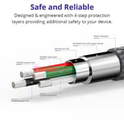 Tronsmart Premium Micro USB Cable 3ft Black