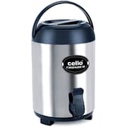 Cello Thunder Stainless Steel Flask, 4 litres - Silver