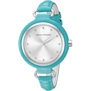 Armani Exchange Madeline Blue Leather Women Watch AX4234 Armani Exchange Madeline Blue Leather Women Watch AX4234