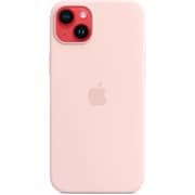 Apple iPhone 14 Plus Silicone Case Chalk Pink with MagSafe