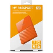 Western Digital WDBYFT0030BOR My Passport Hard Drive 3TB Orange