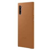 Samsung Note 10 Leather Cover - Brown
