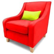 Galaxy Design Calypso Single Sofa Wood & Velvet Galaxy Design Calypso Single Sofa Wood & Velvet