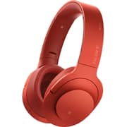 Sony MDR100ABN HiRes Noise Cancellation Headphone Red
