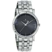 Titan, 1639SM02, Mens Watch Karishma Collection Analog, Black Dial Silver Stainless Band Titan, 1639SM02, Mens Watch Karishma Collection Analog, Black Dial Silver Stainless Band