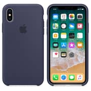 Apple Silicone Case Midnight Blue For iPhone X - MQT32ZM/A Apple Silicone Case Midnight Blue For iPhone X - MQT32ZM/A