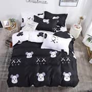 Single Size Bedding Set Of 4pcs Emo Cartoons Design