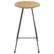 vidaXL Bar Stools 2 pcs Solid Teak Wood vidaXL Bar Stools 2 pcs Solid Teak Wood