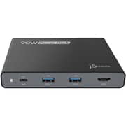 J5Create 90 Watts USB-C Docking Station Black J5Create 90 Watts USB-C Docking Station Black