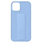 Margoun case for iPhone 14 with Hand Grip Foldable Magnetic Kickstand Wrist Strap Finger Grip Cover 6.1 inch Light Blue