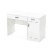 Asghar Furniture - Nikko Study Table - White Asghar Furniture - Nikko Study Table - White