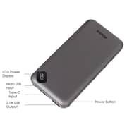 Eklasse LCD Power Bank 10000mAh 2.1A Grey Bundle Offer Eklasse LCD Power Bank 10000mAh 2.1A Grey Bundle Offer