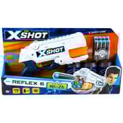 X-Shot Excel Reflex 6 (3Cans 8Darts) Open Box Bulk