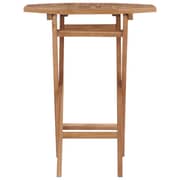 vidaXL Folding Garden Table 60x60x75 cm Solid Teak Wood