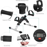 ULTIMAX Fitness Master Gym Mini Exercise Bike Portable Home Pedal Exerciser Home Gym Fitness Leg Arm Cardio Training for Pregnant Women, Elderly, Disabled, Physio Bike