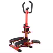 ULTIMAX 3 in 1 Multifunctional Stepper, Multipurpose Aerobic Stepper With Ropes, Arms Legs Workout, Adjustable Folding Workout Machine for Home or Gym with Stepper, Waist Twister Digital Monitor-RED ULTIMAX 3 in 1 Multifunctional Stepper, Multipurpose Aerobic Stepper With Ropes, Arms Legs Workout, Adjustable Folding Workout Machine for Home or Gym with Stepper, Waist Twister Digital Monitor-RED