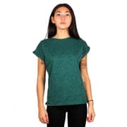 Dedicated Green Printed Round Neck Organic Cotton T-shirt Size M