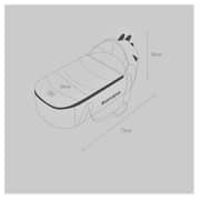 Sunveno Foldable Travel Carry Cot Green