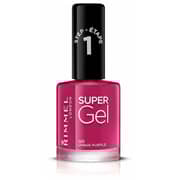 Rimmel London Super Gel Nail Polish Urban Purple Rimmel London Super Gel Nail Polish Urban Purple