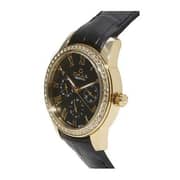 Omax PL10G22I Women's Multifunction Leather Watch