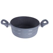 Royalford 9-piece Smart Forged Aluminium Cookware Set Grey