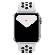 Apple Watch Nike Series 5 GPS 44mm Silver Aluminium Case with Pure Platinum/Black Nike Sport Band Apple Watch Nike Series 5 GPS 44mm Silver Aluminium Case with Pure Platinum/Black Nike Sport Band
